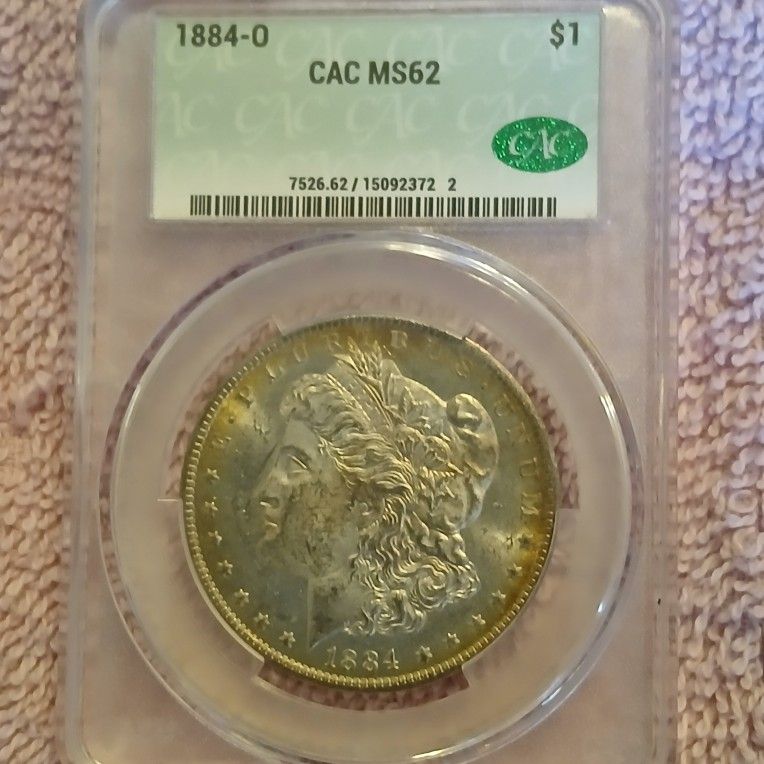 1884 O Morgan DOLLAR.