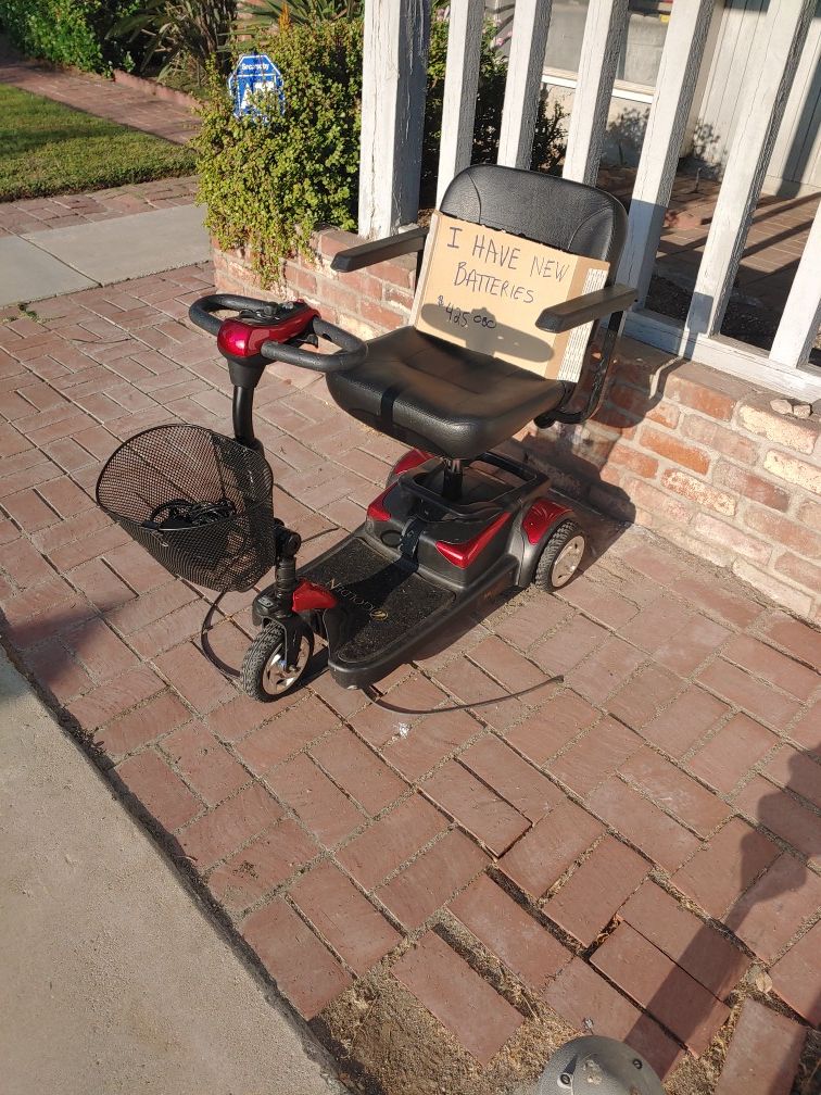 Compact mobility Scooter with new batteries