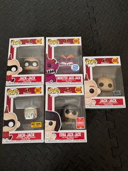 funko pop disney the incredibles lot jack jack