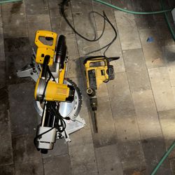 Cutting Machine & Shippy Hammer For Concrete.