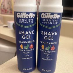 NEW Gillette shave gel