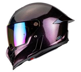 Full Face Snowmobile Motorcycle Helmet for Adult Men and Women - DOT & ECE 22.06 Certified Motocross Helmet