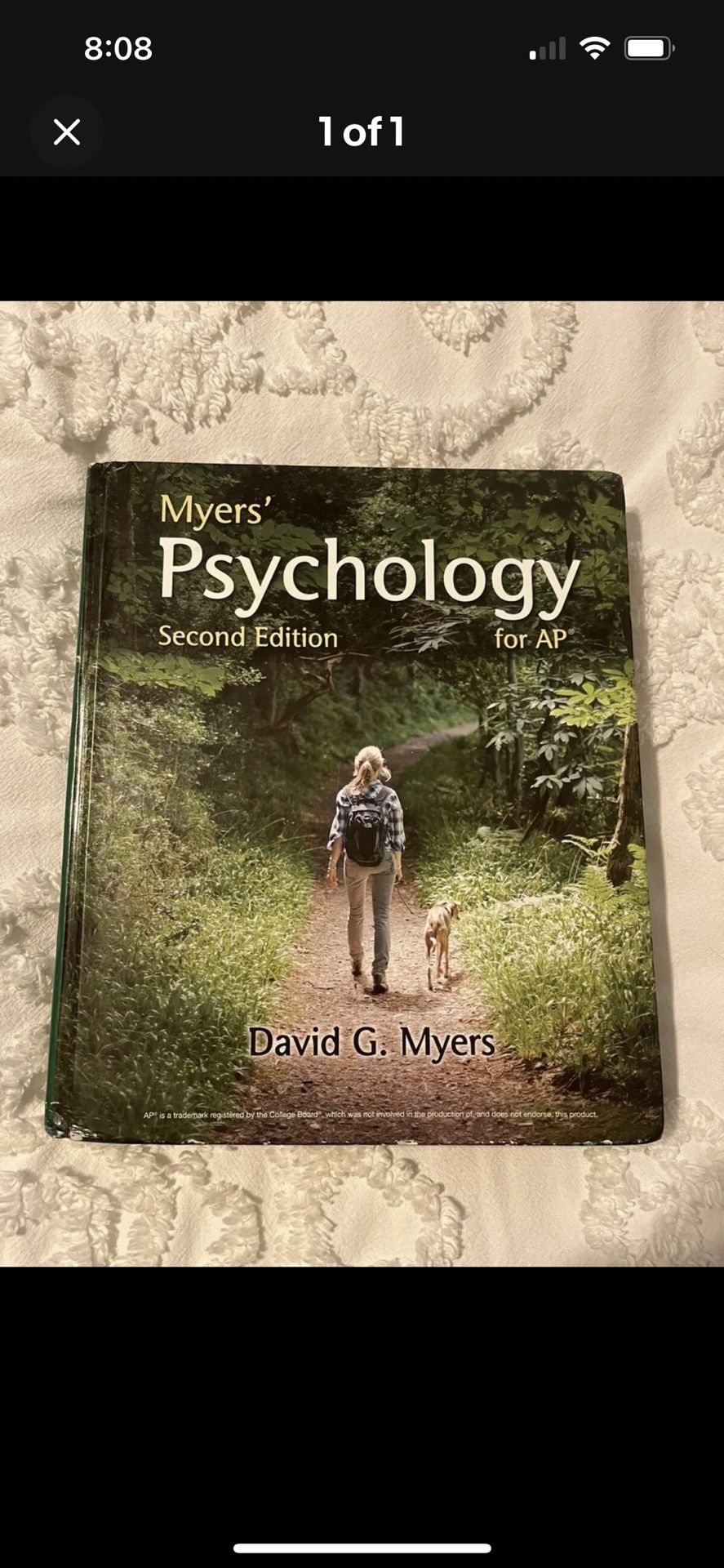 Myers’ Psychology Book