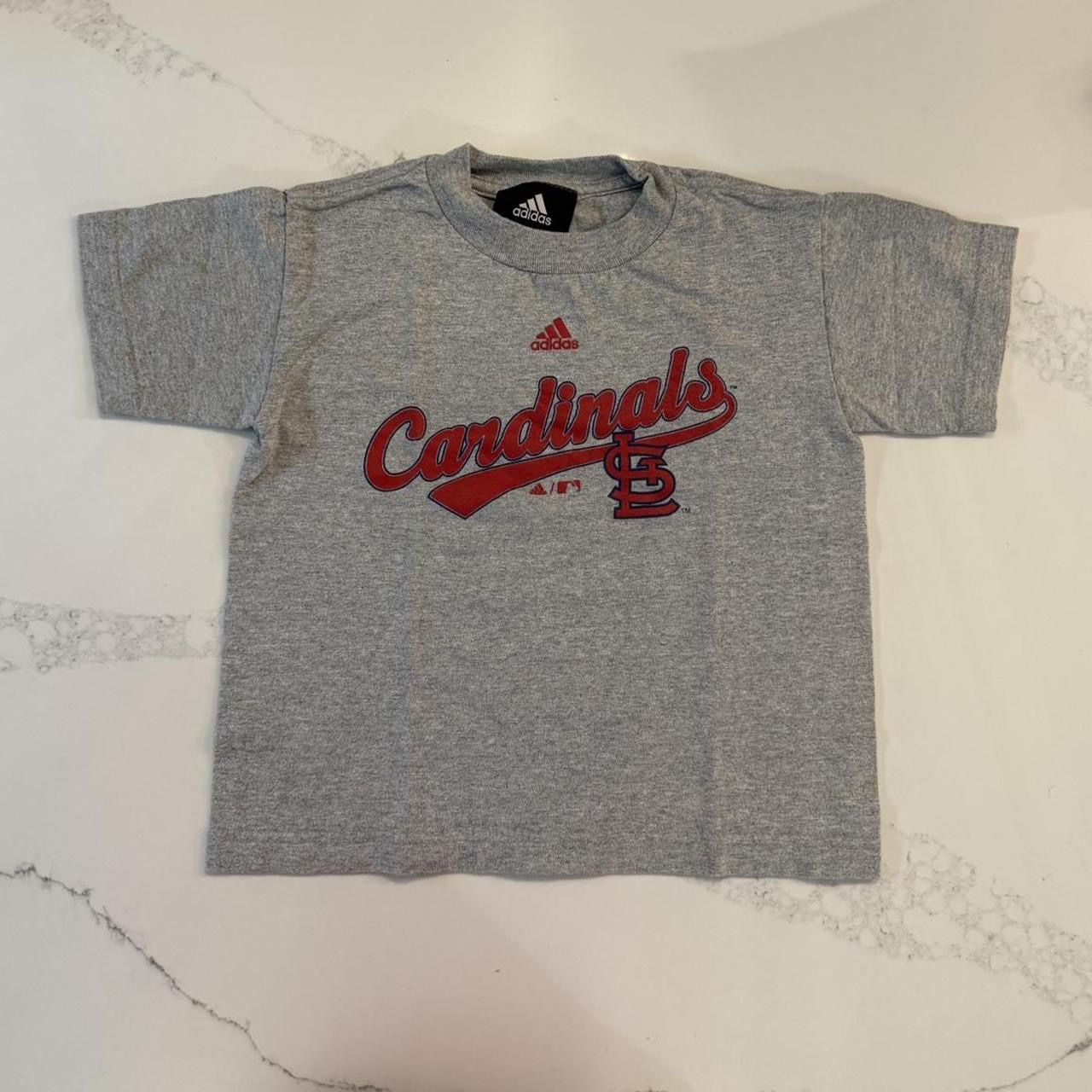 Adidas St. Louis Cardinals grey baby tee