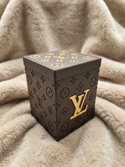 LV Desktop Trash Can/Storage Box/Piggy Bank