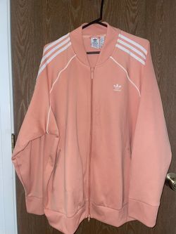 Adidas Track Jacket- Coral Size 3x