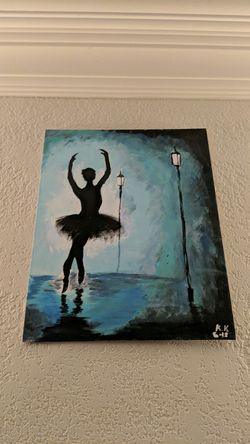 Ballerina painting