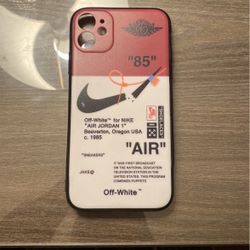 iPhone 11 Case Nike Off white