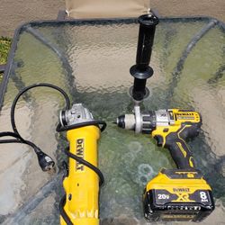 Dewalt  Drill and Grinder