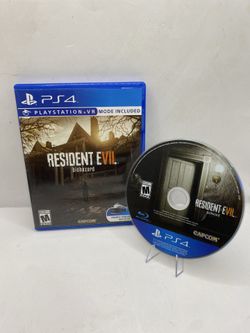 Resident Evil 7 Biohazard PlayStation 4 - CLEANED & TESTED - Scary VR PS4/PS5