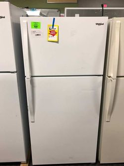 Whirlpool Top Freezer Refrigerator White 1UO0S