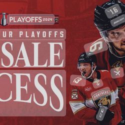 Florida Panthers Stanley Cup Playoffs Tickets!!