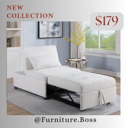 Adjustable Bed / Chair With Fold Out Bed 