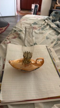 Vintage Aladdin Style Genie Oil Lamp
