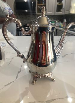 Silver plated Te pot