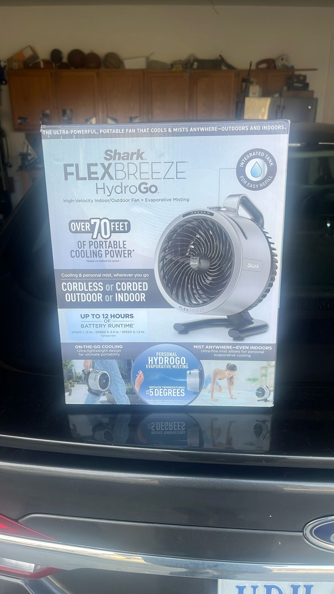 Shark Flexbreeze Hydrogo Fan