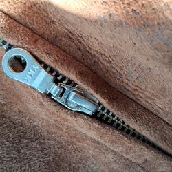 Nice leather and suede jacket size , small size eight