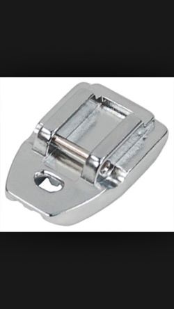 Invisible zipper foot, for multiple sewing machines