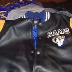 Rams Leather Jacket 