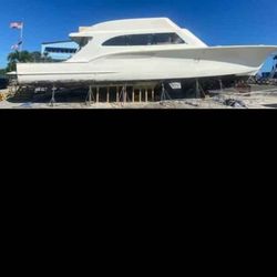 1990 61ft Buddy Davis Boat Project, Could Be a Nice House