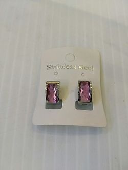 Hoops earings stainless steel orignal