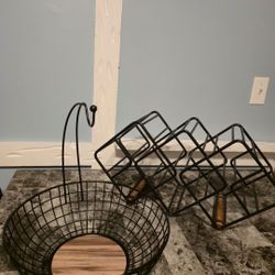 Wine Rack & Fruit Holder