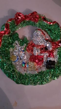 Christmas Santa claus door hanging