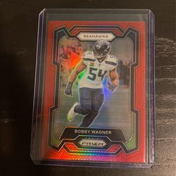 Bobby Wagner Red Prizm Case Hit