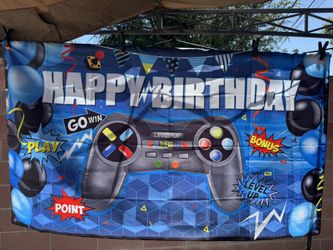 Video game Birthday Decor