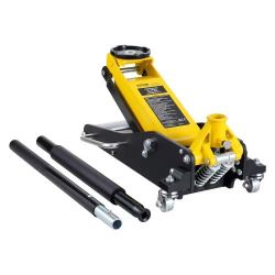 556^Low Profile Floor Jack 2 Ton (4400 lbs) , Heavy Duty Aluminum Hydraulic Racing Floor Jack, Hydraulic Car Jack, Dual Piston Quick Lift Pump, 3.2"-1