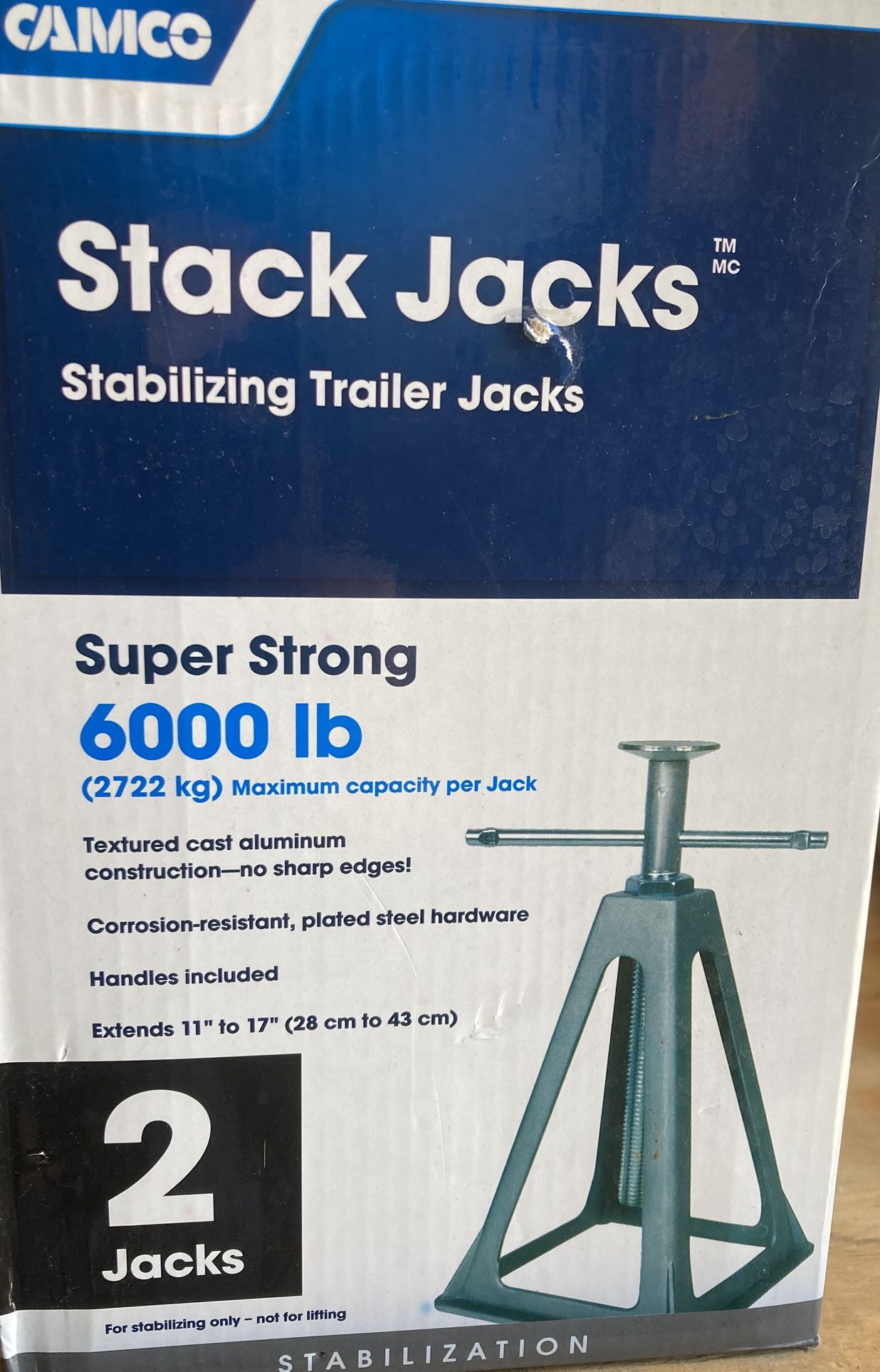 Stabilizing Trailer Jacks