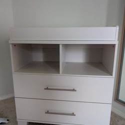 White Baby Changing Station