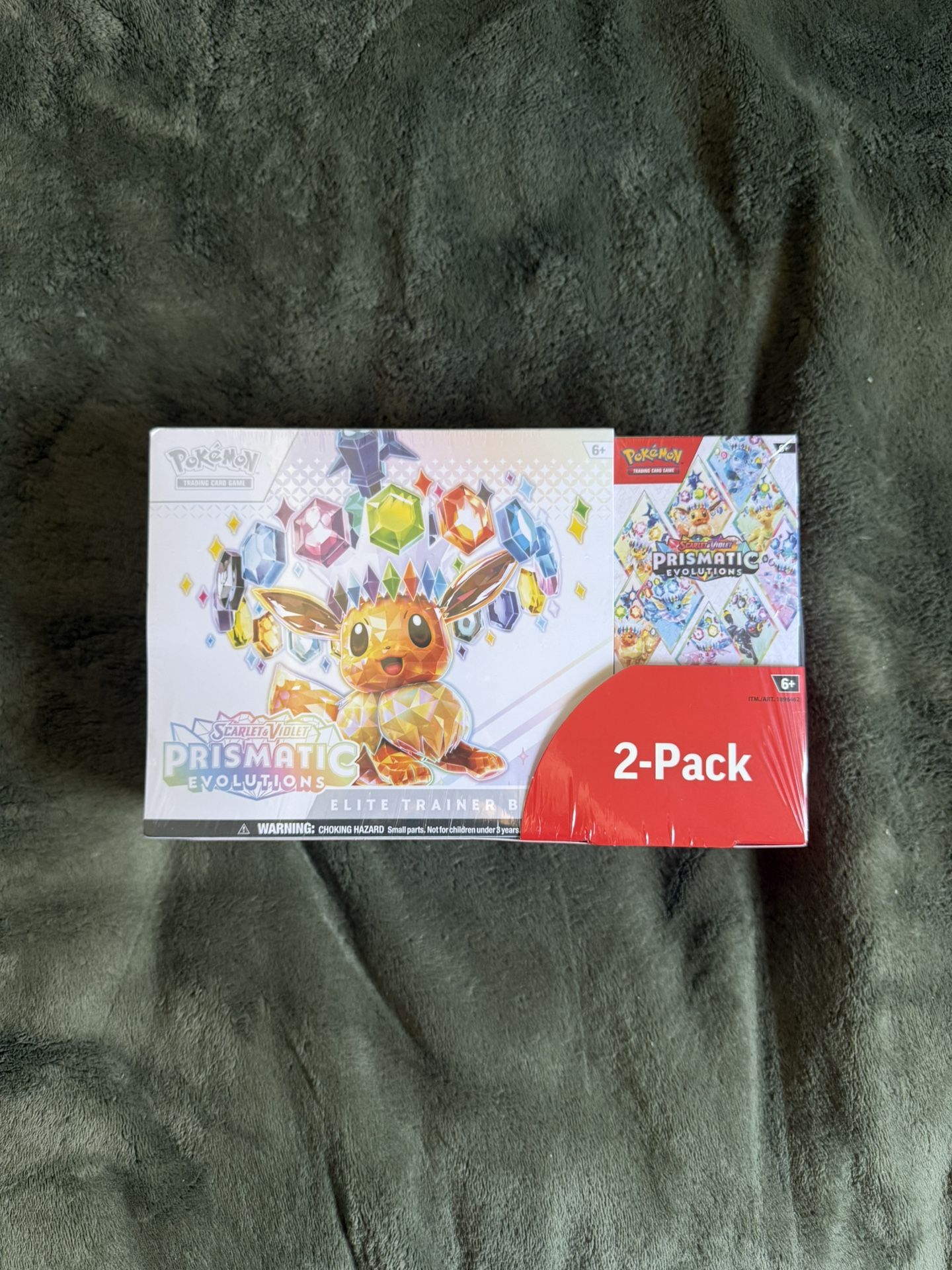 Pokemon Prismatic Evolutions Elite Trainer Box + Booster Costco Bundle 
