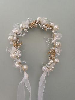 Two Floral Beaded Crowns For Girls