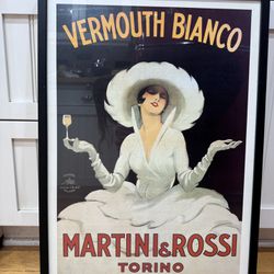 Framed Art - Martini & Rossi 