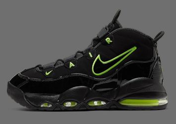 Men's Nike Air Max Uptempo '95 Basketball Shoes - Black Volt - Size 8.5, 10.5