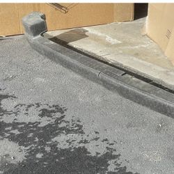 1996 through 2004 VW EUROVAN - REAR LEFT Bumper Impact Absorber BEAM FOAM 7D0807695