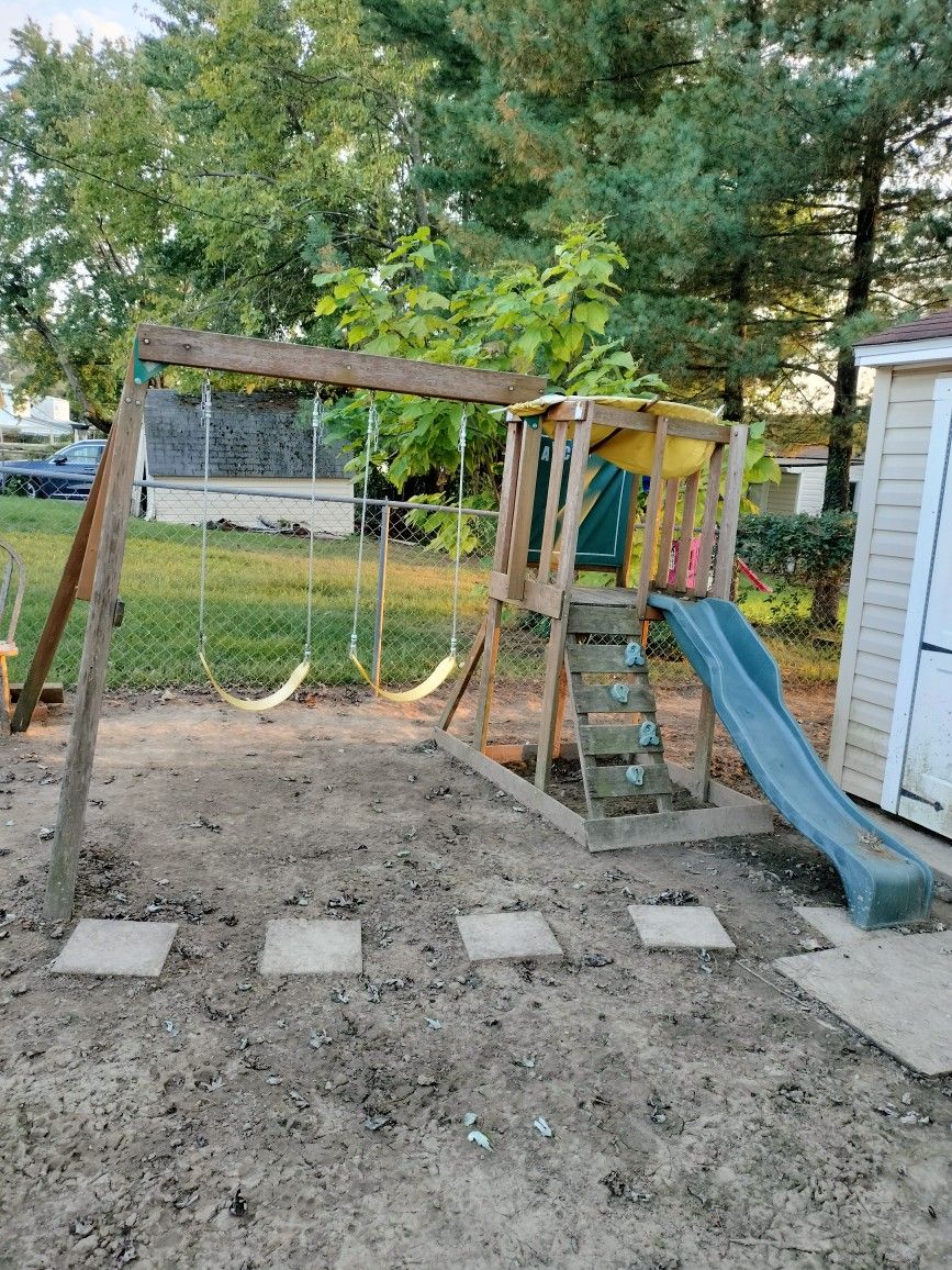 Outdoor Swing Set