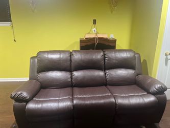 Moving Sale - Reclining Couch Set
