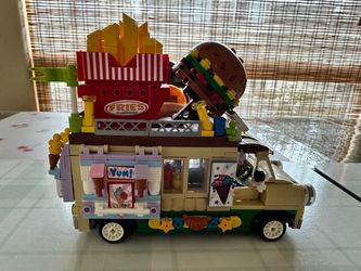 Mini Blocks Hamburger Truck