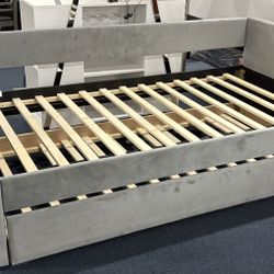 Grey Twin Day Bed 