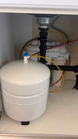 APEC ROES-50 5-Stage Reverse Osmosis Water Filter System + Tank