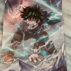 My Hero Diamond  Academia Anime print