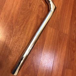 NOS GT Zip-Back Layback Seatpost 22.2mm (chrome) Freestyle Flatland Performer Vertigo Pft Pro Freestyle Tour 