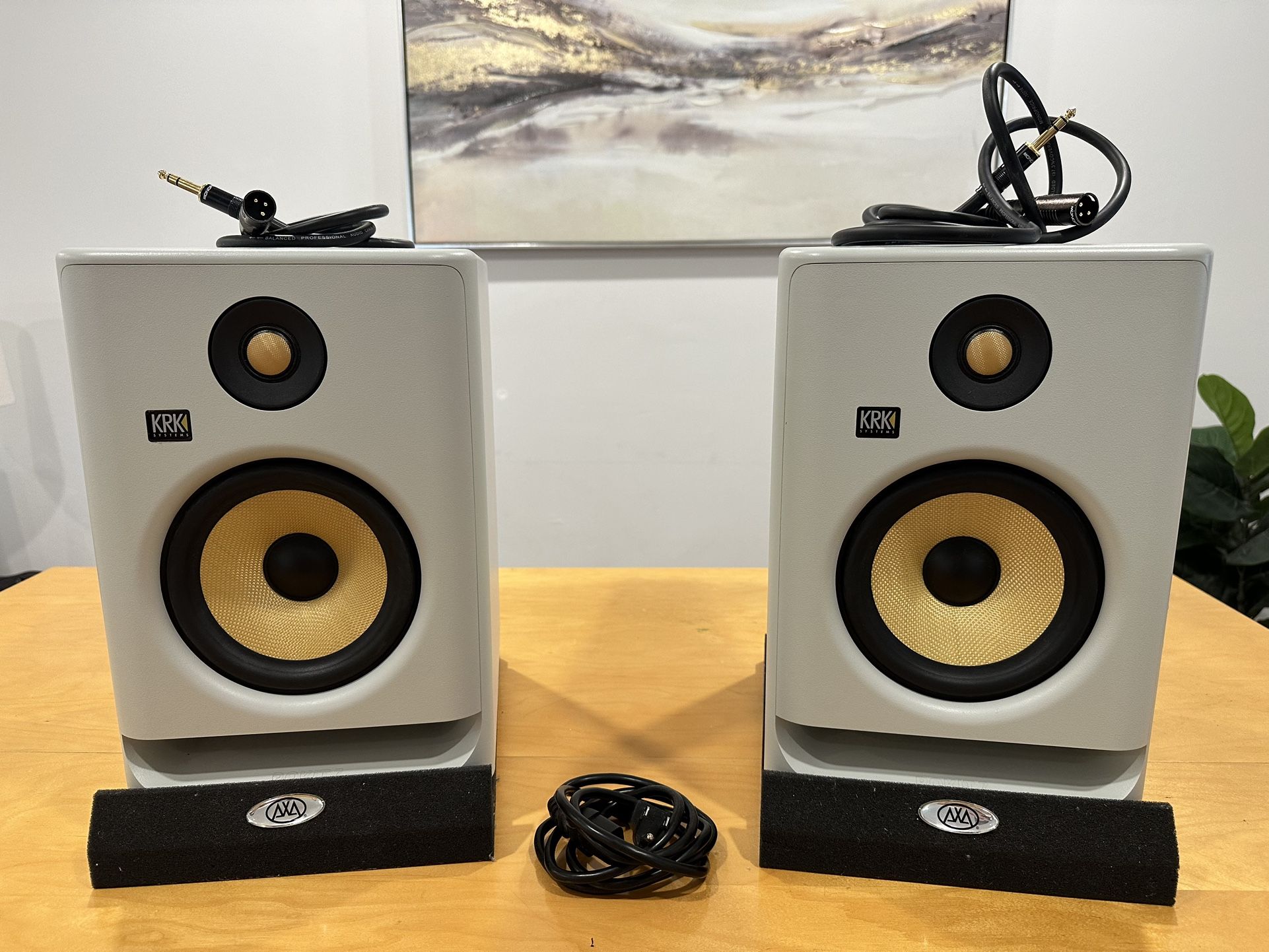 (2) KRK Rokit RP7 G4-7 White Noise Edition