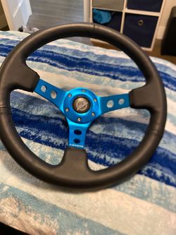 NGR steering wheel.