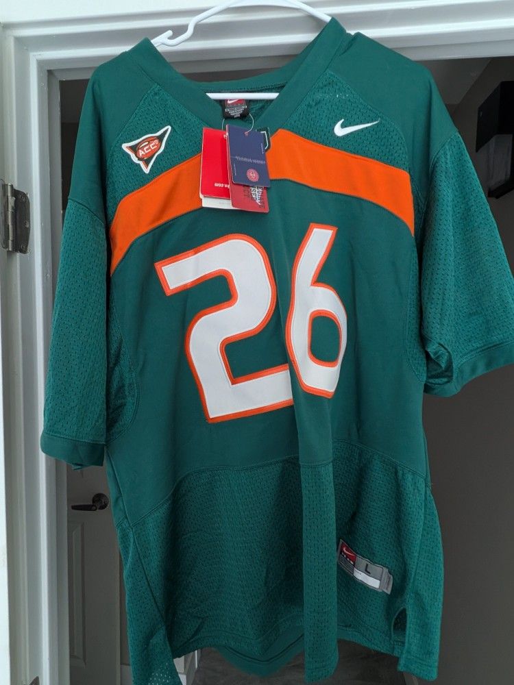 5 NFL And 1 College Jersey. NFL Are Used And College One Is Brand New. Asking