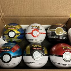 Pokémon TCG: Pokeball Tins (Case of 6)