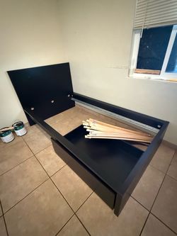 Twin size bed frame