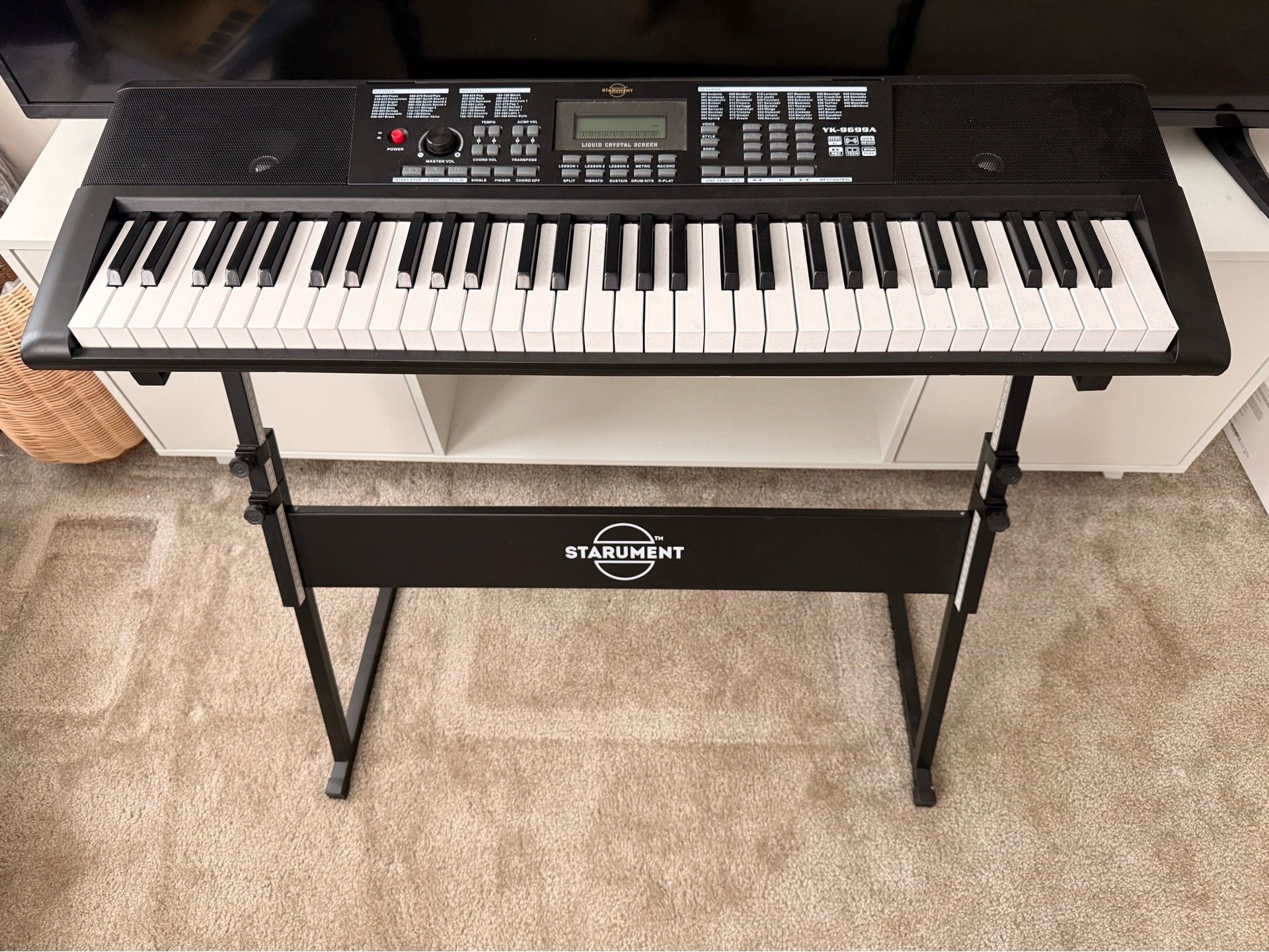 Starument 61 Key Premium Electric Keyboard